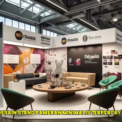 desain stand pameran minimalis terpercaya
